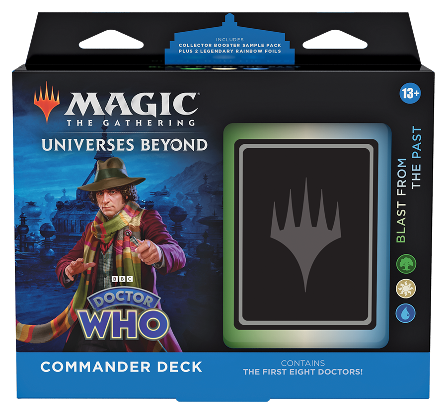 Magic The Gathering CCG Doctor Who Commander Deck Carton (4) MTG-DoctorWho-CDC