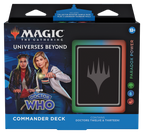 Magic The Gathering CCG Doctor Who Commander Deck Carton (4) MTG-DoctorWho-CDC