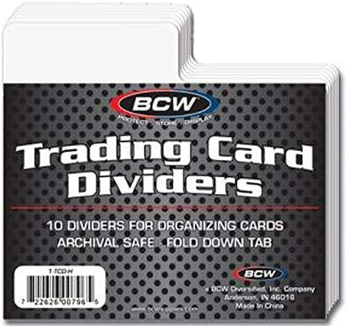 Divider: Trading Cards- Trading Card Dividers Horizontal (10)