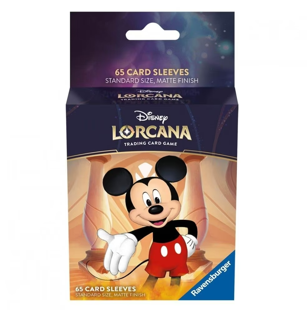 Disney Lorcana The First Chapter TCG Mickey Mouse Card Sleeve Pack for Ages 8 and Up