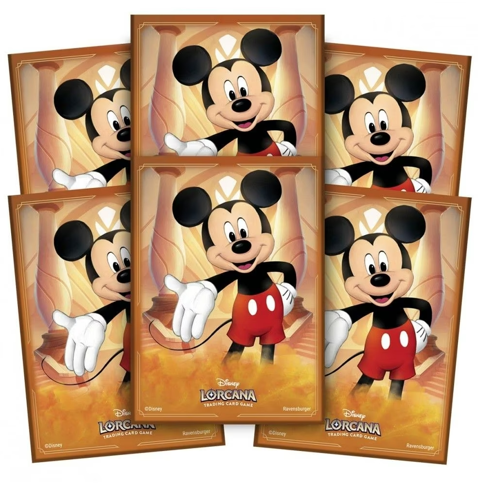Disney Lorcana The First Chapter TCG Mickey Mouse Card Sleeve Pack for Ages 8 and Up