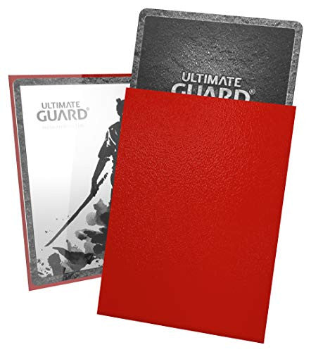 Ultimate Guard Katana Sleeves Standard Size Red 100Ct UGD010109