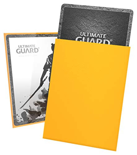 Ultimate Guard Katana Sleeves Standard Size Yellow 100Ct UGD010897