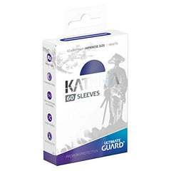 Ultimate Guard Katana Sleeves Japanese Size Blue 60Ct UGD011050