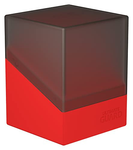 Ultimate Guard Deck Case Boulder Synergy Black Red 100Ct UGD011335