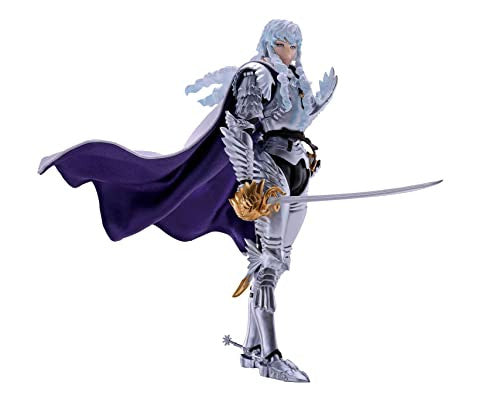 TAMASHII NATIONS - Berserk - Griffith (Hawk of Light), Bandai Spirits S.H.Figuarts Action Figure