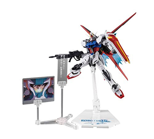 TAMASHII NATIONS - Mobile Suit Gundam Seed - <Side MS> GAT-X105+AQM/E-X01 Aile Strike Gundam ver. A.N.I.M.E~Robot Spirits 15th Anniversary, Bandai Spirits The Robot Spirits