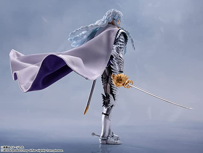 TAMASHII NATIONS - Berserk - Griffith (Hawk of Light), Bandai Spirits S.H.Figuarts Action Figure