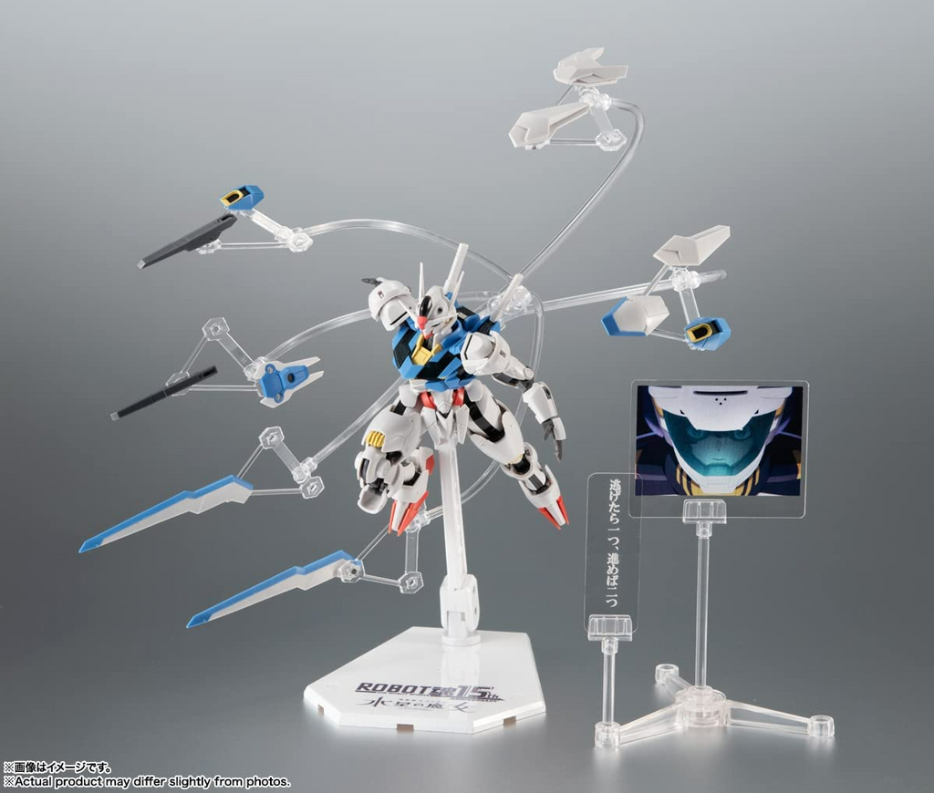 TAMASHII NATIONS - Mobile Suit Gundam: The Witch from Mercury - <Side MS> XVX-016 Gundam Aerial ver. A.N.I.M.E~The Robot Spirits 15th Anniversary, Bandai Spirits The Robot Spirits Figure