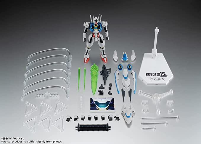TAMASHII NATIONS - Mobile Suit Gundam: The Witch from Mercury - <Side MS> XVX-016 Gundam Aerial ver. A.N.I.M.E~The Robot Spirits 15th Anniversary, Bandai Spirits The Robot Spirits Figure