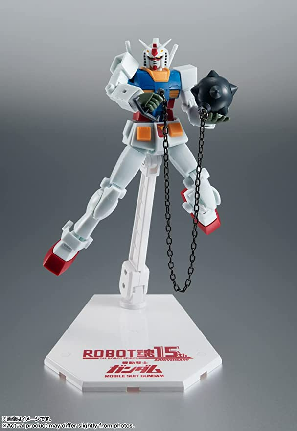 TAMASHII NATIONS - Mobile Suit Gundam - <Side MS> RX-78-2 Gundam ver. A.N.I.M.E~Robot Spirits 15th Anniversay, Bandai Spirits The Robot Spirits Figure