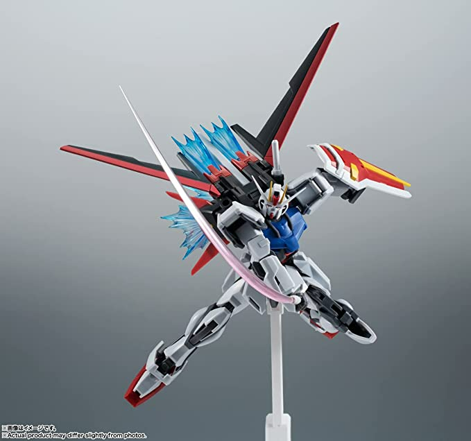 TAMASHII NATIONS - Mobile Suit Gundam Seed - <Side MS> GAT-X105+AQM/E-X01 Aile Strike Gundam ver. A.N.I.M.E~Robot Spirits 15th Anniversary, Bandai Spirits The Robot Spirits