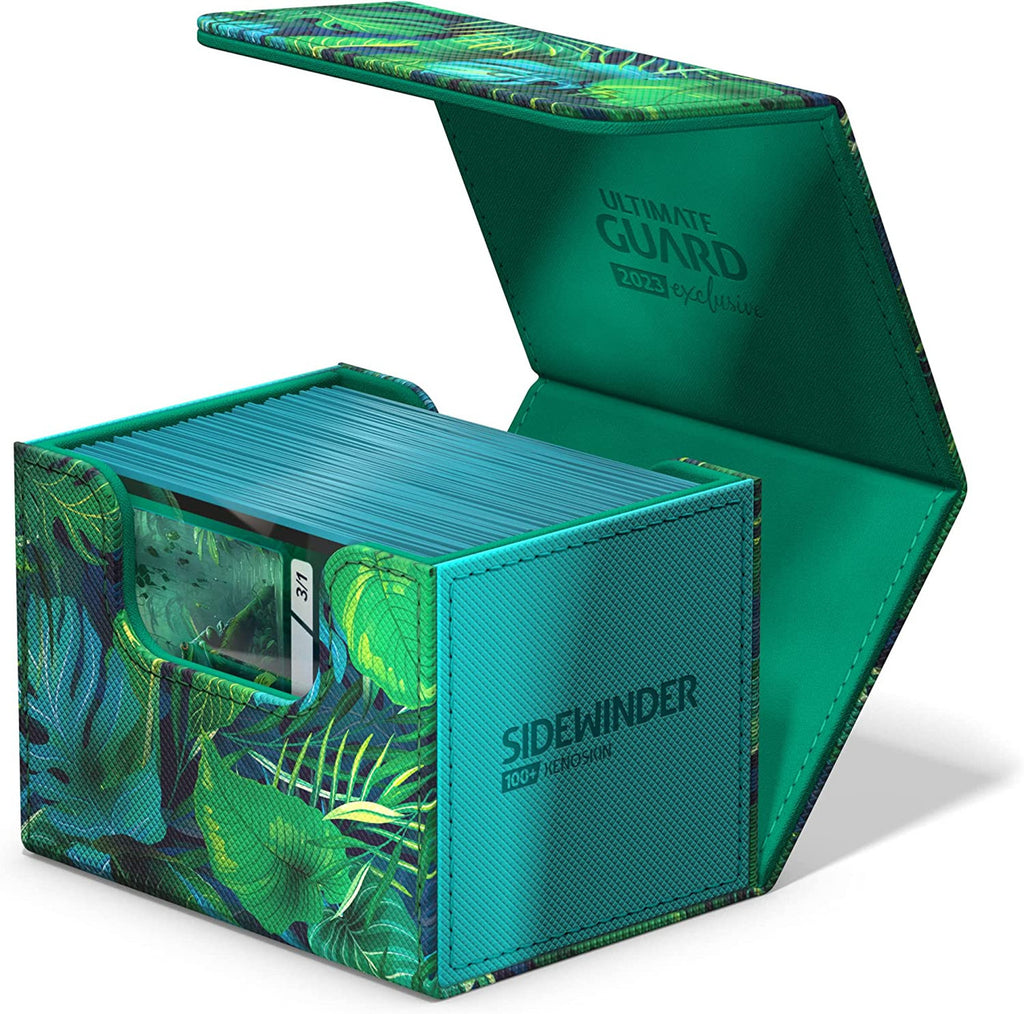 Ultimate Guard 2023 Exclusive Sidewinder Rainforest Green XenoSkin 100ct Single Pack UGD011405 Rainforestgreen