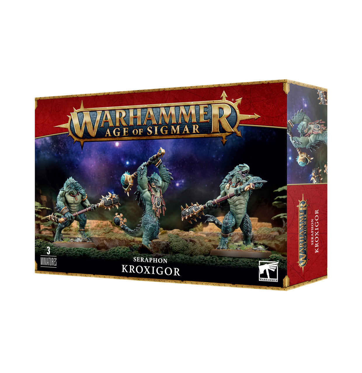 Games Workshop Warhammer Age Of Sigmar Seraphon Kroxigor 88-23