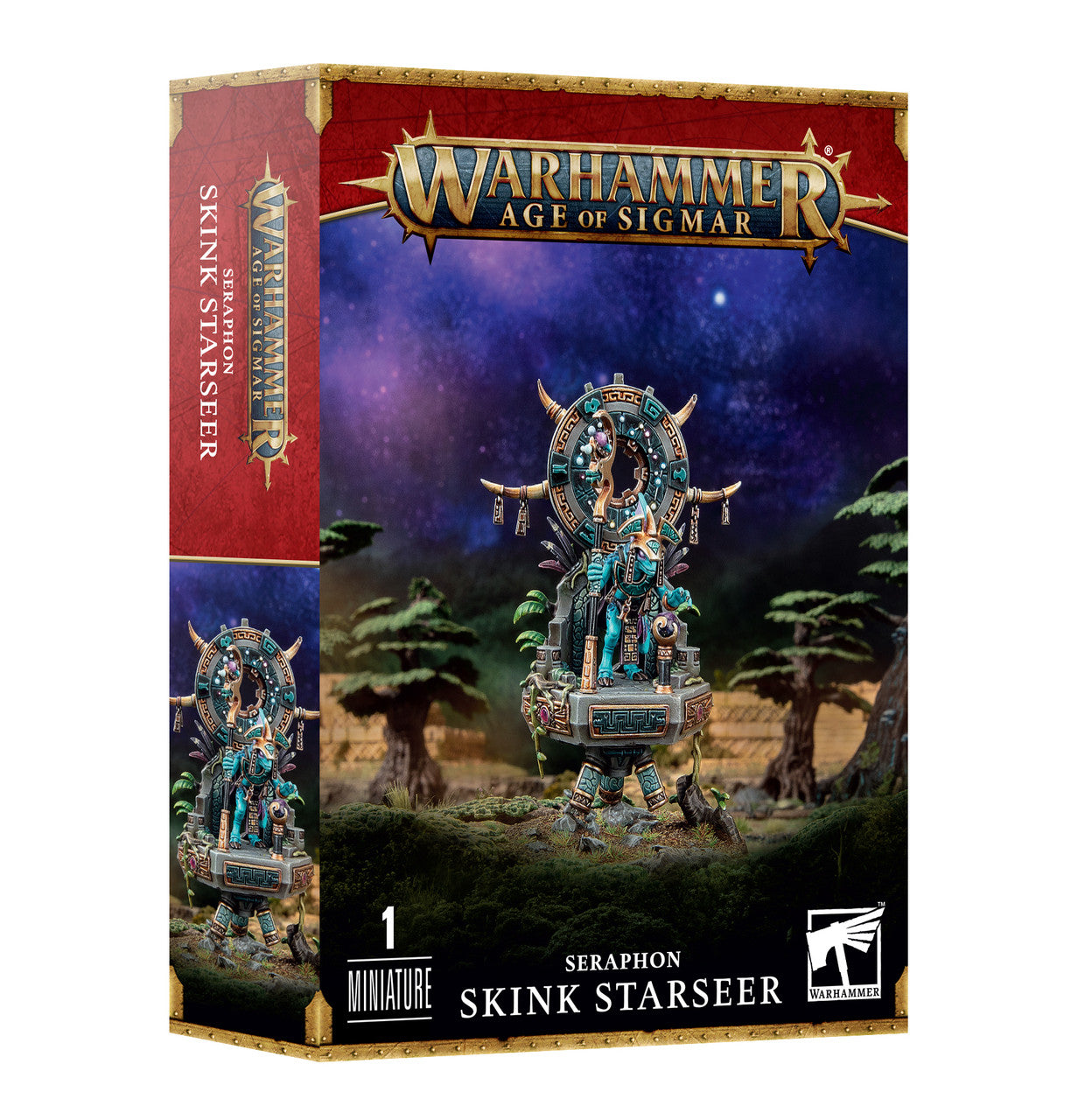 Games Workshop Warhammer Age Of Sigmar Seraphon Skink Starseer 88-25