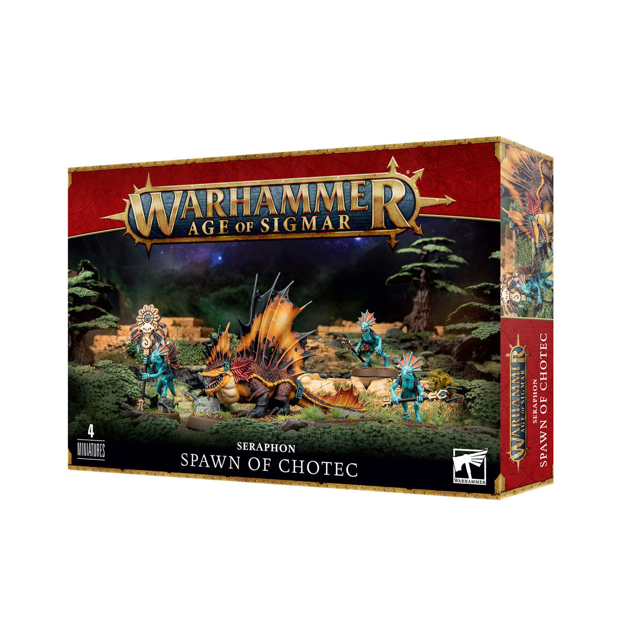 Games Workshop Warhammer Age Of Sigmar Seraphon Spawn Of Chotec 88-22