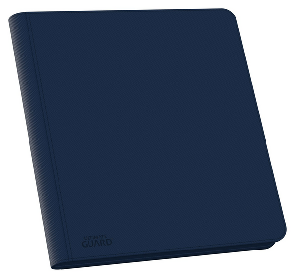 Ultimate Guard 12 Pocket Quadrow Zipfolio Xenoskin Dark Blue 100Ct UGD010344