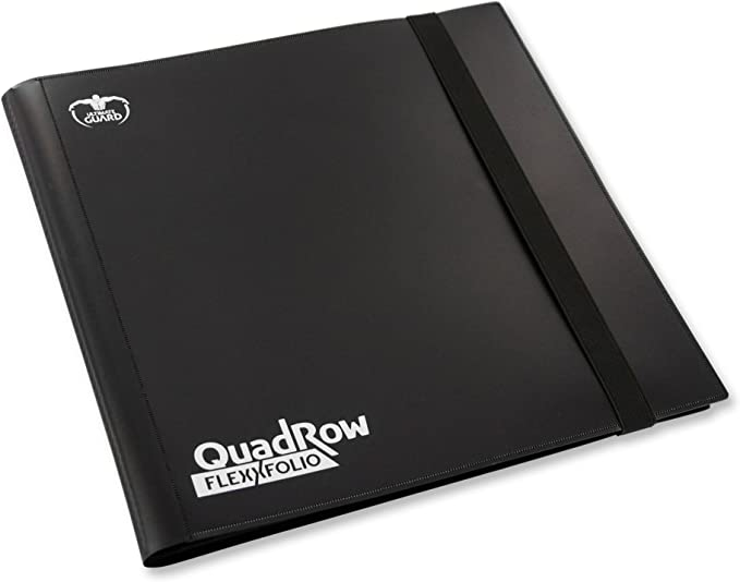 Ultimate Guard 12 Pocket Quadrow Flexxfolio Black Ugd010345