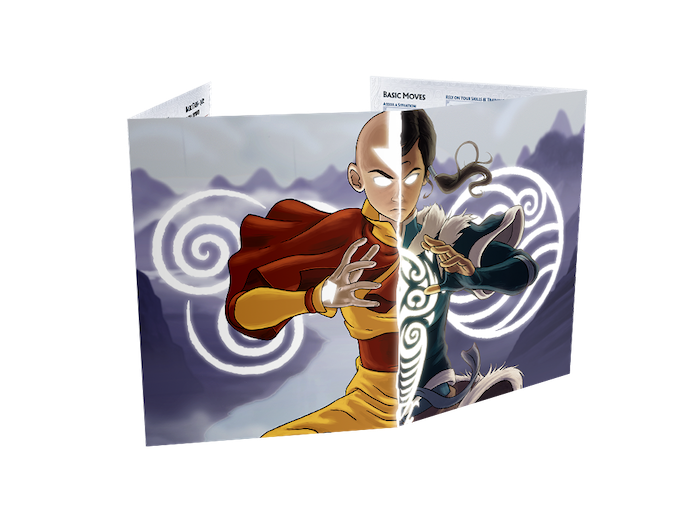 Avatar Legends Dungeons & Dragons The Roleplaying Game GM Screen MPGGM03