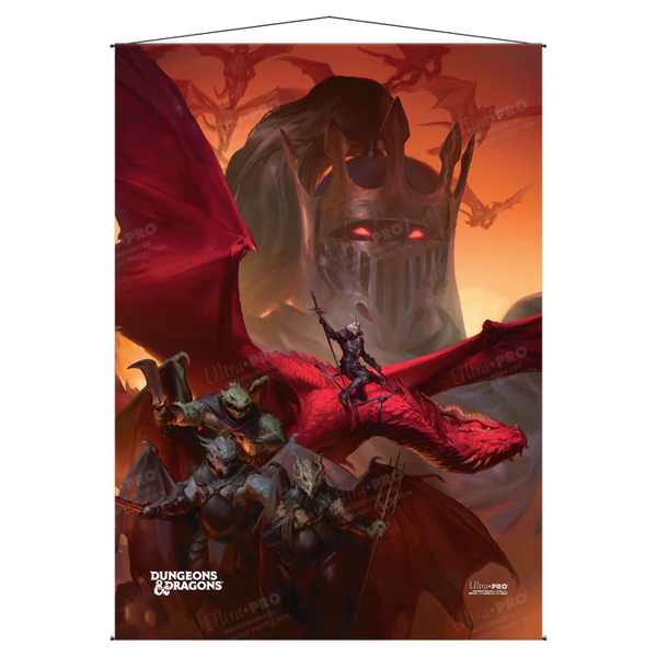 Ultra PRO Dungeons and Dragons Cover Series Wall Scroll Dragonlance Shadow of the Dragon Queen D&D UPI-19449