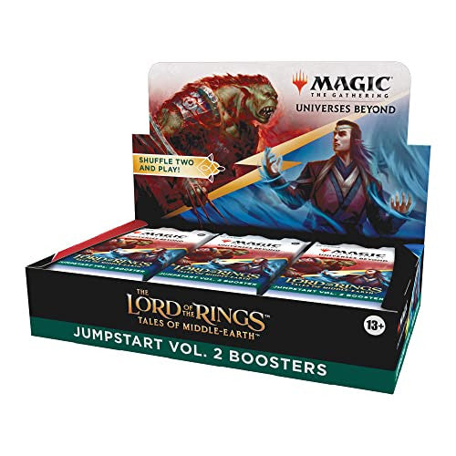Magic the Gathering CCG: The Lord of the Rings - Tales of Middle-earth Jumpstart V2 Booster Display (18)