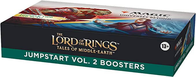 Magic the Gathering CCG: The Lord of the Rings - Tales of Middle-earth Jumpstart V2 Booster Display (18)
