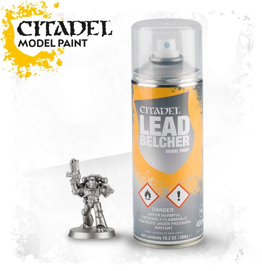 Games Workshop Citadel Lead Belcher Spray Model Paint 62-24