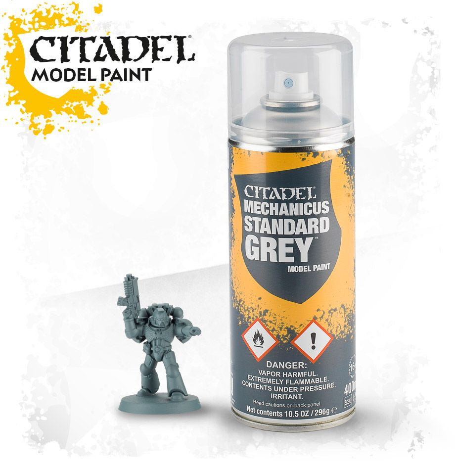 Games Workshop Citadel Mechanicus Standard Grey Spray 62-26