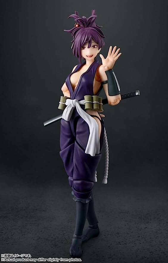 TAMASHII NATIONS Hellâ€™s Paradise: Jigokuraku - Yuzuriha, Bandai Spirits S.H.Figuarts Action Figure BAS65169