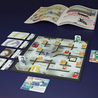 Unexpected Games The Initiative Board Game Strategy Narrative Puzzle Escape Room Game for Adults and Kids Ages 8 and up 1 to 4 Players Average Playtime 30 to 60 Minutes UG01EN