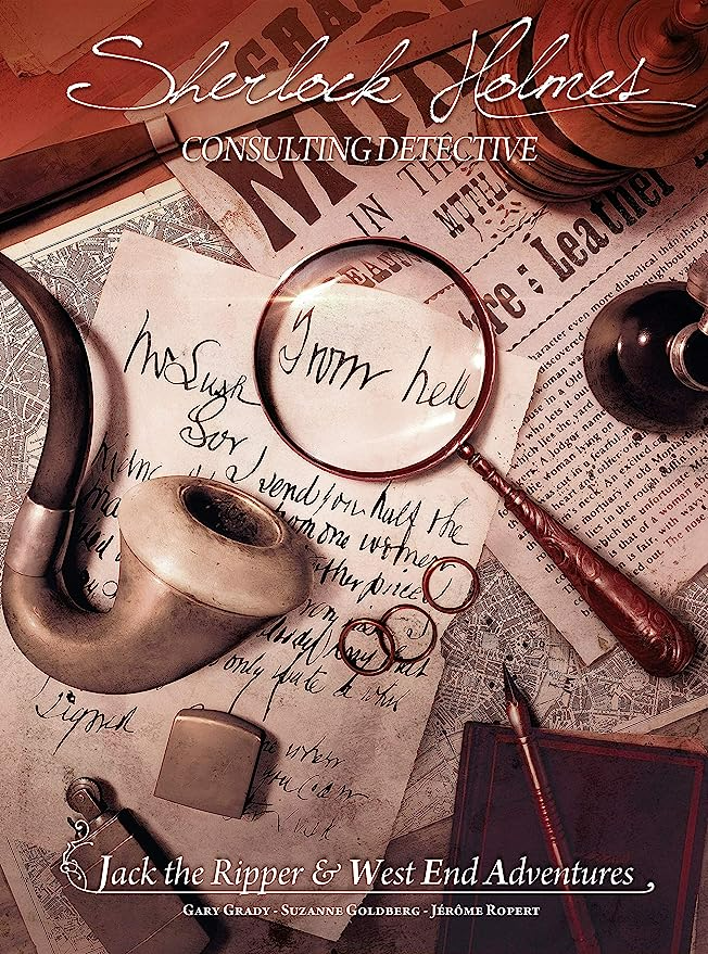 Asmodee Sherlock Holmes Consulting Detective Jack the Ripper & West End Adventures Strategy Board Game ASM-SHEH02