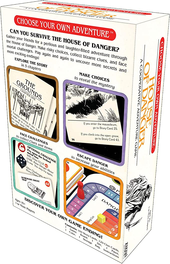 Asmodee Choose Your Own Adventure House of Danger CYA01