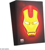 Gamegenic Marvel Card sleeve Pack Iron Man Optimized size for Marvel Champions cards or other TCG and LCG card games G10091