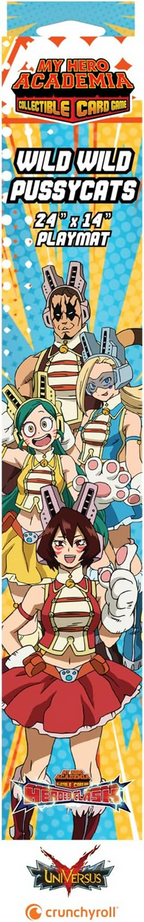 My Hero Academia CCG: Wild Wild Pussycats Playmat