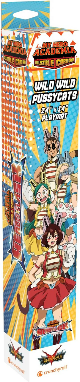 My Hero Academia CCG: Wild Wild Pussycats Playmat