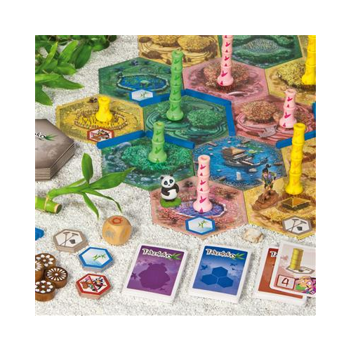 Asmodee Takenoko Board Game Bamboo Farming Game Panda Themed Strategy Fun Family Game for Adults and Kids Ages 8+ for 2-4 Players with 45 Minutes Average Playtime ASM-TAK01
