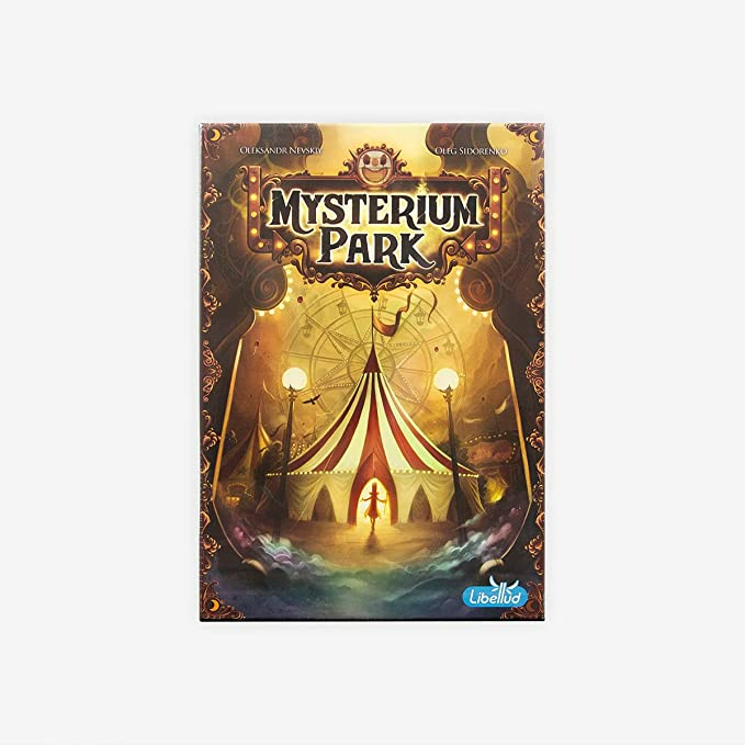Asmodee Mysterium Park Board Game Cooperative Mystery Game for Adults and Family for Ages 10 and up for 2 to 6 Players Average Playtime 30 Minutes MYST04