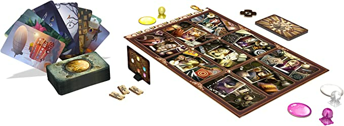 Asmodee Mysterium Park Board Game Cooperative Mystery Game for Adults and Family for Ages 10 and up for 2 to 6 Players Average Playtime 30 Minutes MYST04