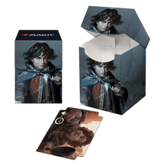 Ultra PRO Magic the Gathering CCG The Lord of the Rings Tales of Middle-earth 100+ Deck Box A - Featuring Frodo UPI-19822