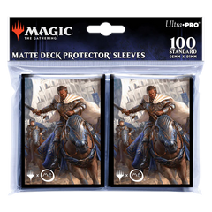 Ultra PRO Magic the Gathering CCG The Lord of the Rings Tales of Middle-earth 100ct Deck Protector Sleeves 1 - Featuring Aragorn UPI-19818