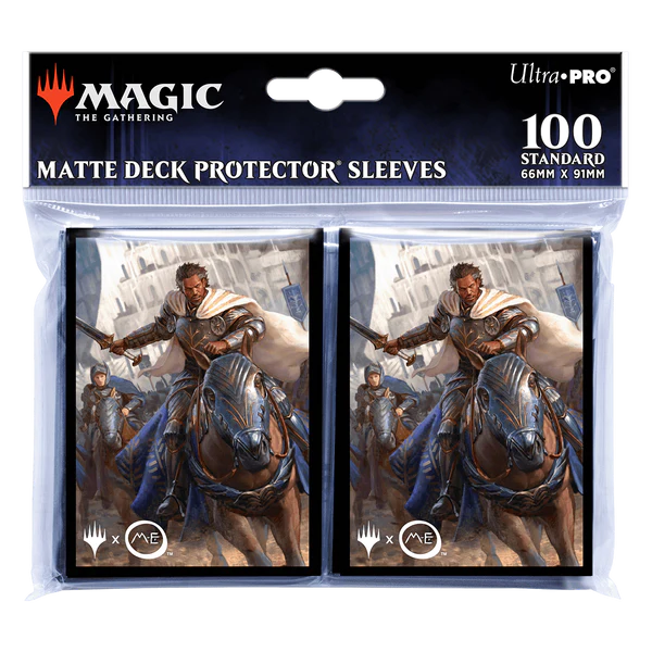 Ultra PRO Magic the Gathering CCG The Lord of the Rings Tales of Middle-earth 100ct Deck Protector Sleeves 1 - Featuring Aragorn UPI-19818