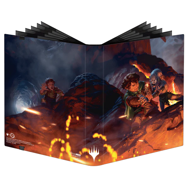 Ultra PRO Magic the Gathering CCG The Lord of the Rings Tales of Middle-earth 9-Pocket PRO-Binder Featuring Frodo & Gollum UPI-19831