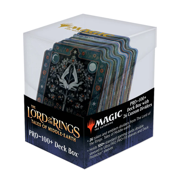 Ultra PRO Magic the Gathering CCG The Lord of the Rings Tales of Middle-earth Token Dividers with Deck Box UPI-19835