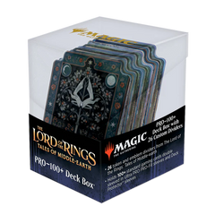 Ultra PRO Magic the Gathering CCG The Lord of the Rings Tales of Middle-earth Token Dividers with Deck Box UPI-19835