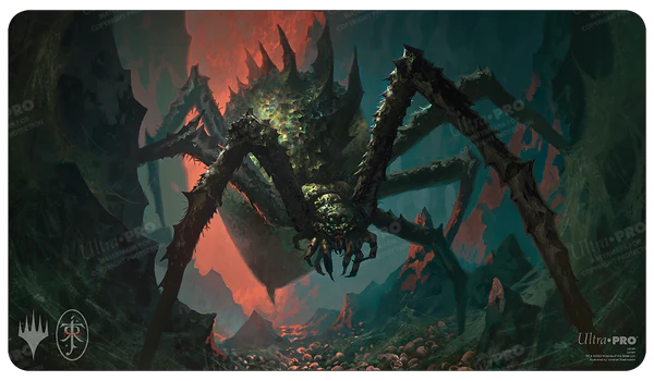 Ultra PRO Magic the Gathering CCG The Lord of the Rings Tales of Middle-earth Playmat 8 - Featuring Shelob UPI-19849