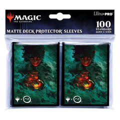 Ultra PRO Magic the Gathering CCG The Lord of the Rings Tales of Middle-earth 100ct Deck Protector Sleeves Z - Featuring Frodo UPI-19821