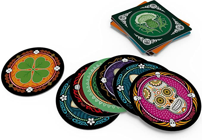 Asmodee SKULL Card Game Bluffing Party Game for Adults and Teens for Ages 10 and up for 3 to 6 Players Average Playtime 30 Minutes SCSK02EN