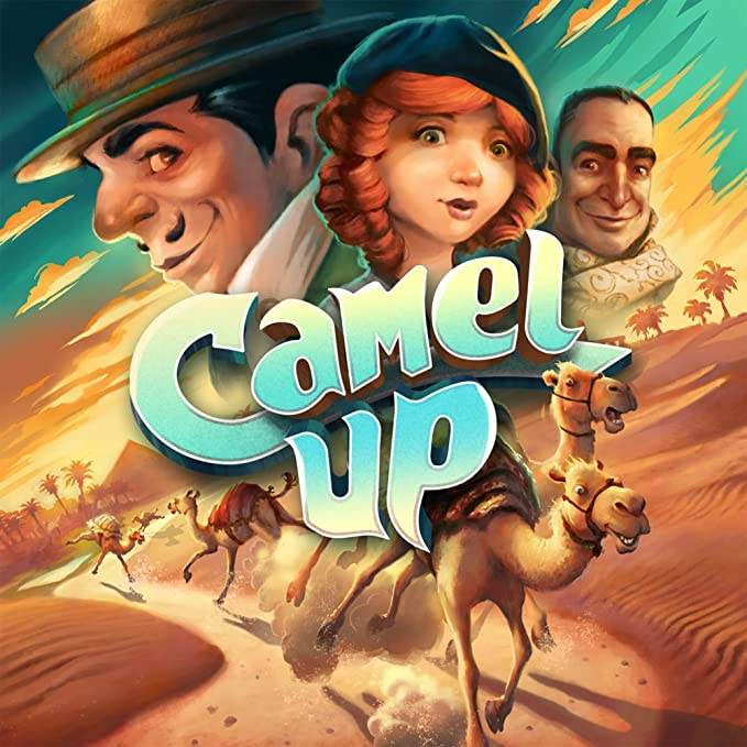 Pretzel Games Camel Up Second Edition Strategy Dice Game Family Board Game For Adults And Kids Ages 8 And Up 3 To 8 Players Average Playtime 30 to 45 Minutes Made By Eggertspiele PG3070