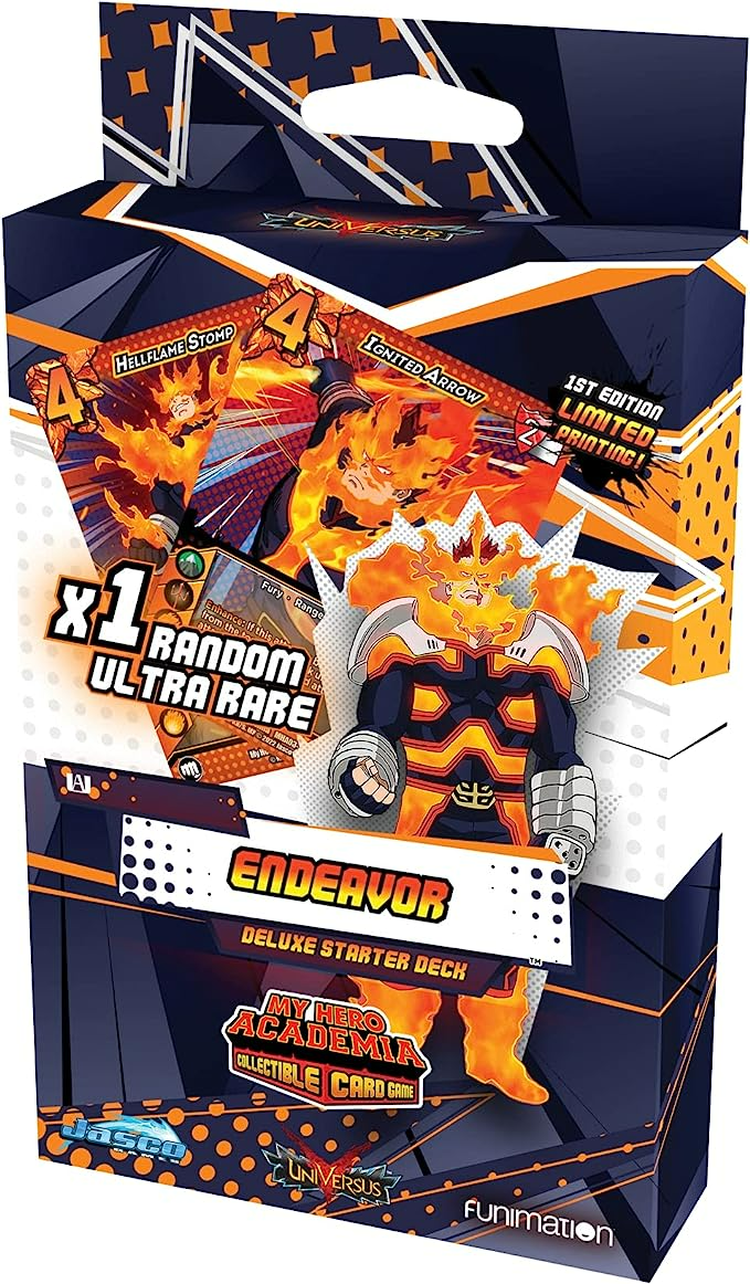 My Hero Academia TCG Endeavor Starter Deck Single Pack JASUVS03C