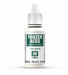 Vallejo Panzer Aces Stencil Acrylic Non Toxic Paints 17ml VJ70313